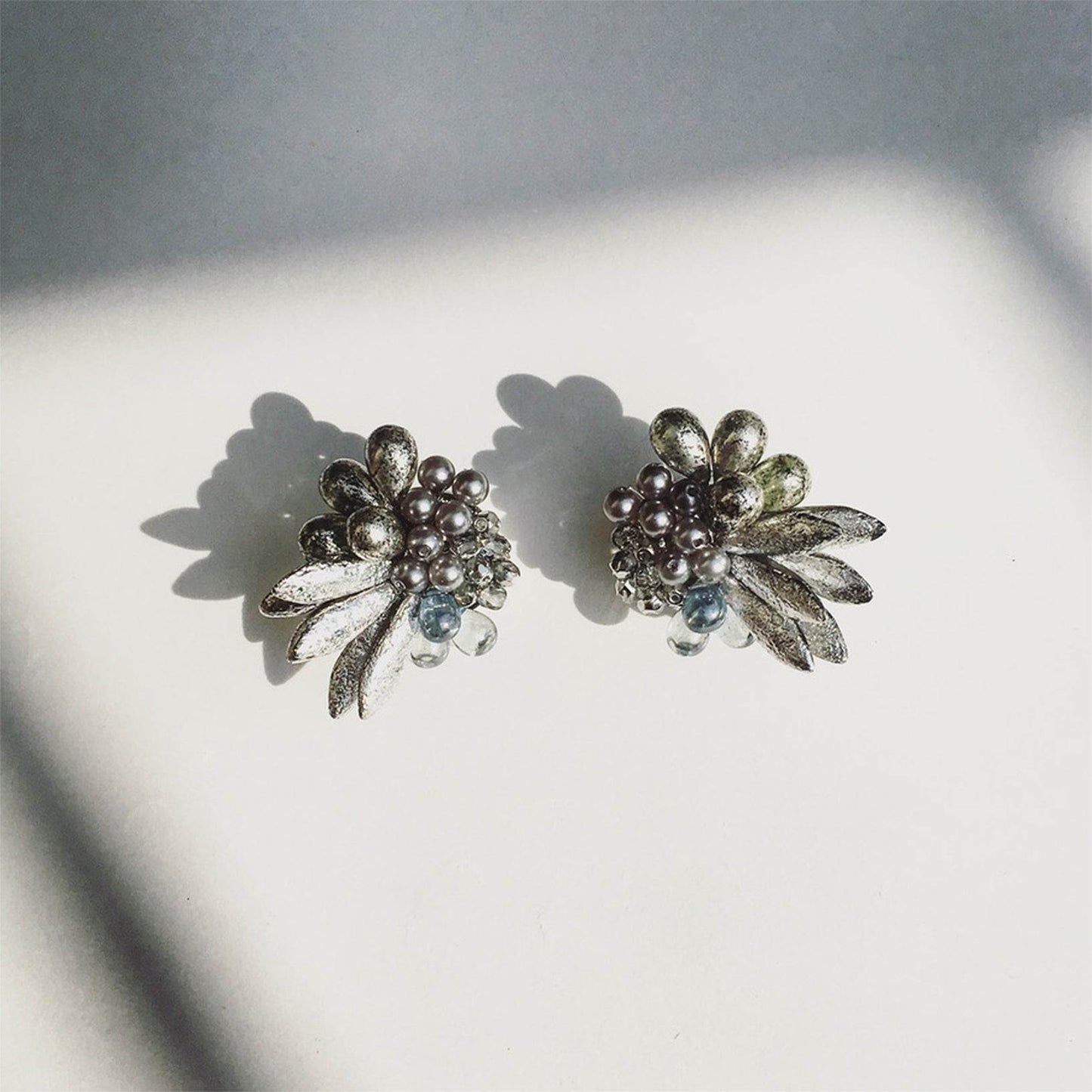 【Earrings】slvr